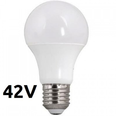 Λάμπα LED 8W E27 42V 800lm 4000K Λευκό Φως Ημέρας 13-272581